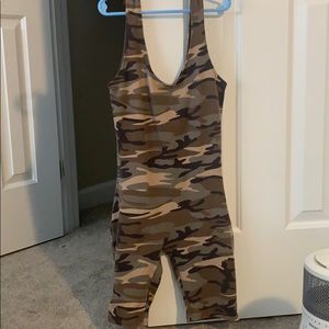 Camo body suit